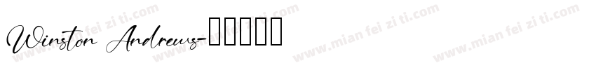 Winston Andrews字体转换